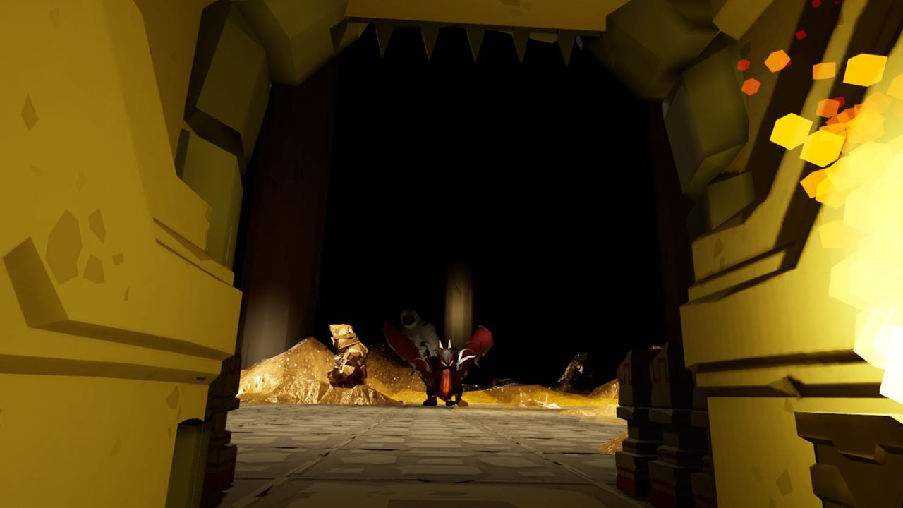 A dragon on its hoard